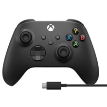  Геймърски контролер Microsoft Xbox + Type-C кабел Black 699631 MS-XBOX-WIN-CAB на топ цена - PIC.bg