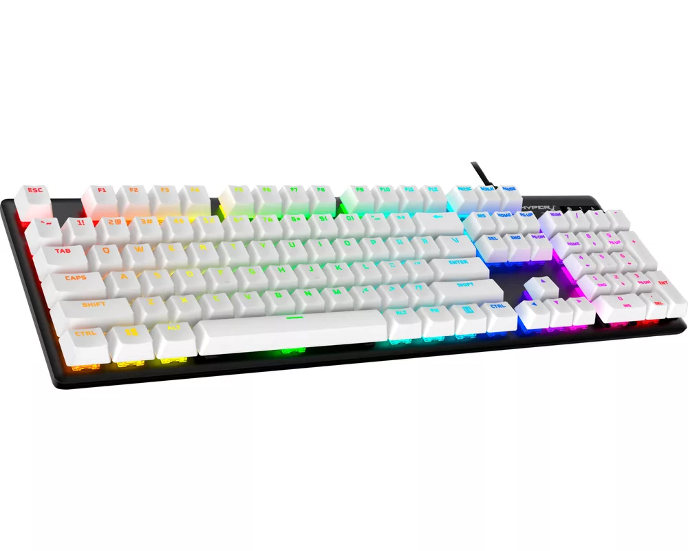 Геймърски аксесоари Капачки за механична клавиатура HyperX Full key Set Keycaps - PBT (White) 3