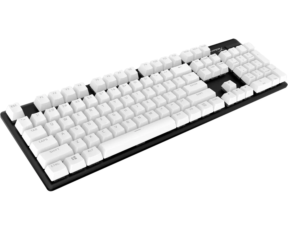 Геймърски аксесоари Капачки за механична клавиатура HyperX Full key Set Keycaps - PBT (White) 4