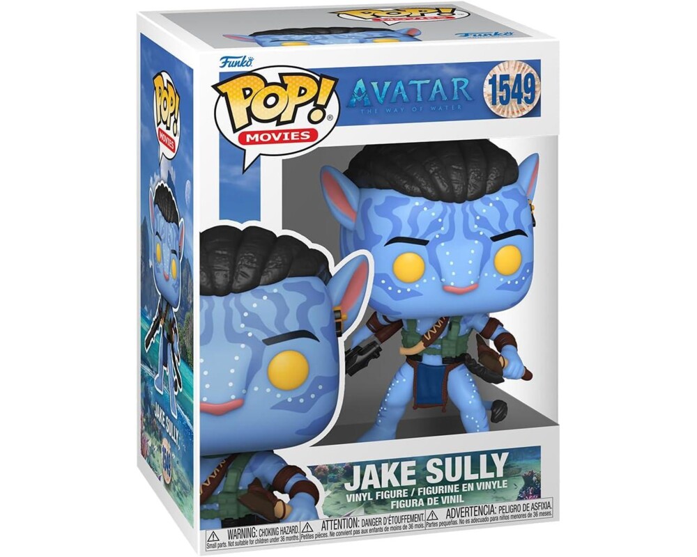 Фигурка Funko Pop! Movies Avatar: The Way of Water - Jake Sully (Battle) #1549 2