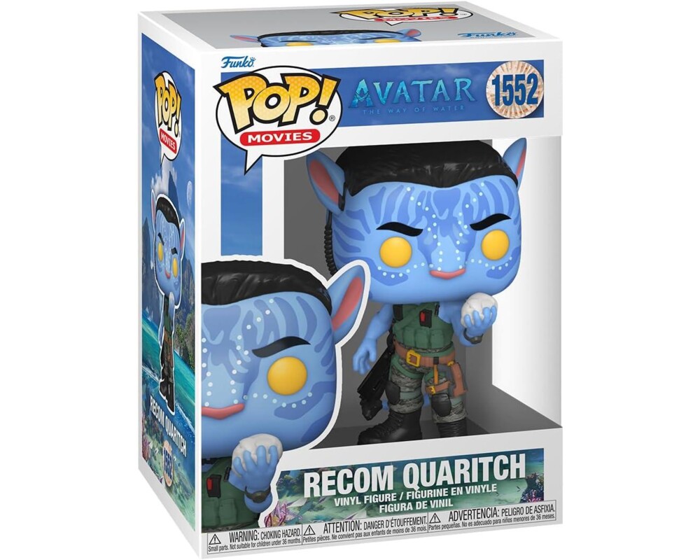 Фигурка Funko Pop! Movies Avatar: The Way of Water -Recom Quaritch #1552 2