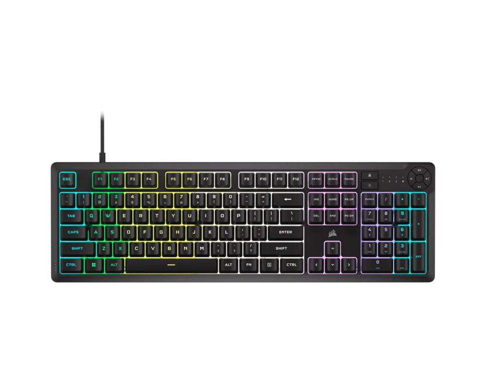 Клавиатура Corsair K55 CORE RGB Gaming Keyboard 9