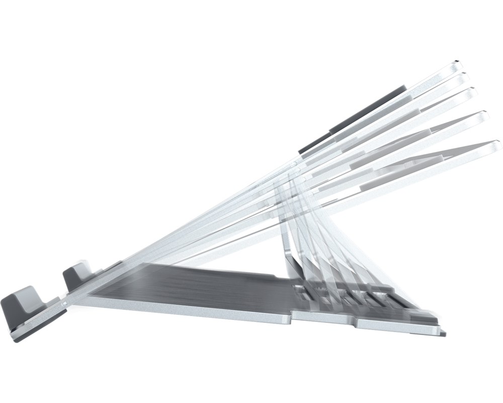 Охлаждаща подложка Cooler Master ErgoStand Air, Сребрист/Бял 3