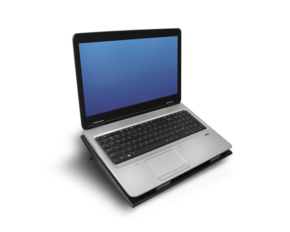 Охлаждаща подложка ACT, До 17", С два вентилатора, USB хъб, Черен 3