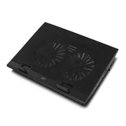  ACT, До 17", С два вентилатора, USB хъб, Черен 700203 EWENT-ACT-NOT-AC8105 на топ цена - PIC.bg