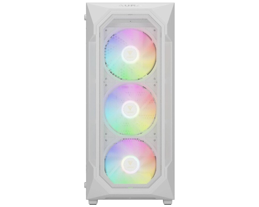 Кутия Gamdias ATX - AURA GC1 Elite White - Mesh 13