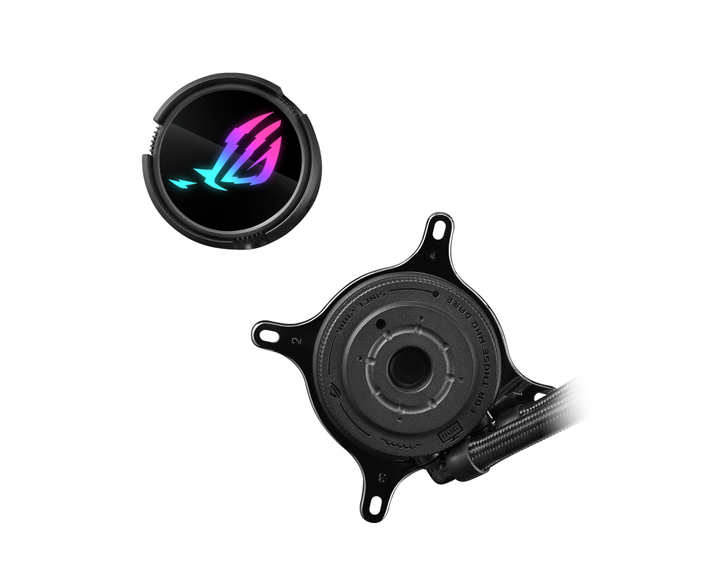 Охладител за процесор ASUS ROG Strix LC III 360 ARGB all-in-one CPU liquid cooler with 360 rotatable water block Premium ROG ARGB fans 5