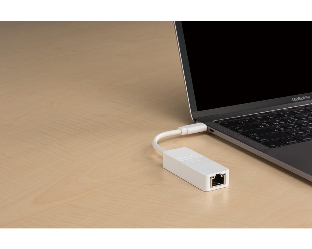 Мрежова карта D-Link DUB-E130 USB - C - LAN 10/100/1000 3
