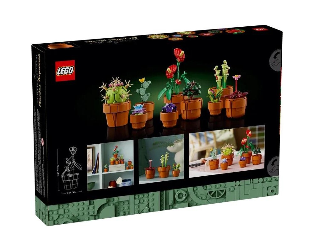 Конструктор LEGO Icons - Tiny Plants - 10329 3