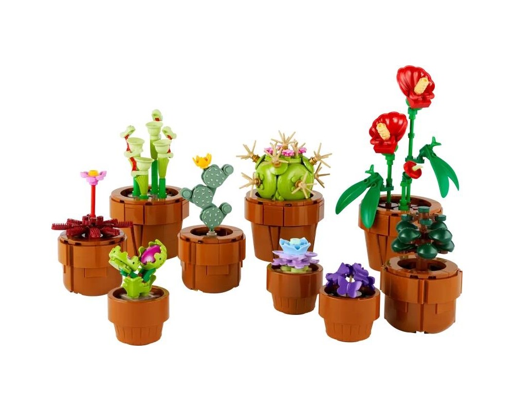 Конструктор LEGO Icons - Tiny Plants - 10329
