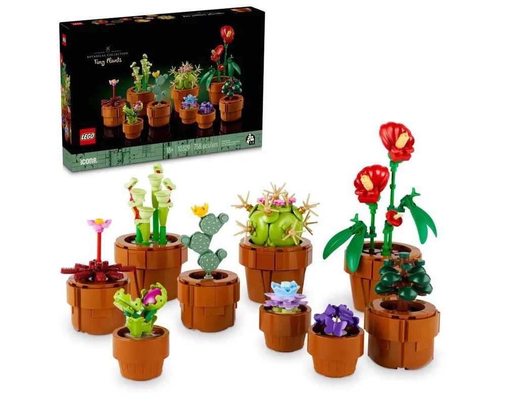 Конструктор LEGO Icons - Tiny Plants - 10329 2