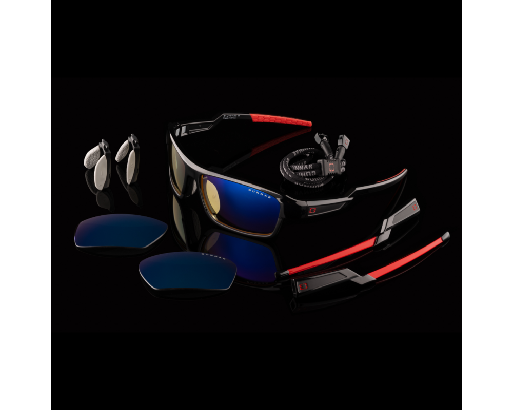 Очила за компютър GUNNAR Lightning Bolt 360 Onyx, Amber, Sun 8