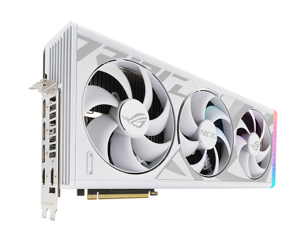 Видеокарта ASUS ROG STRIX RTX 4080 SUPER OC 16GB GDDR6X White 3