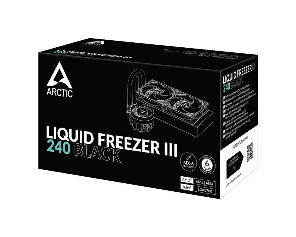 Охладител за процесор Arctic Liquid Freezer III 240 Black 13