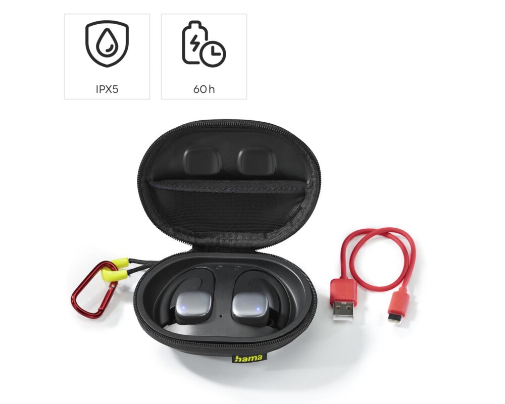 Слушалки Hama Блутут слушалки "Spirit Athletics" Bluetooth®, 184113 8