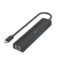  USB-C хъб HAMA, мултипорт, 6 порта, 200144 702462 HAMA-200144 на топ цена - PIC.bg