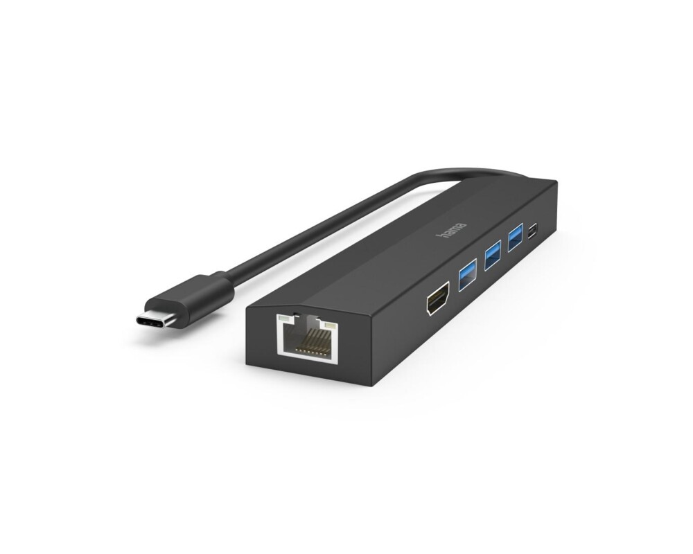 USB хъб USB-C хъб HAMA, мултипорт, 6 порта, 200144 8