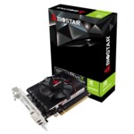 <span>Видеокарта</span> BIOSTAR GeForce GT1030, 2GB, DDR4, 64bit, DVI-I, HDMI <span class='catalog-num-in-name'>N-VN1035TBX6</span> - 