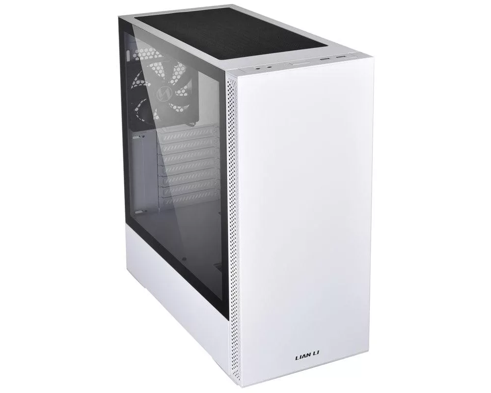 Кутия Lian-Li LANCOOL 205 Mid-Tower, Tempered Glass, Бяла 2