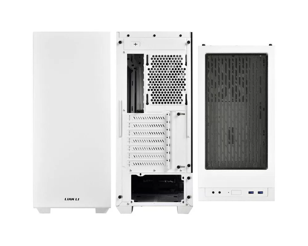 Кутия Lian-Li LANCOOL 205 Mid-Tower, Tempered Glass, Бяла 8