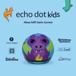 Тонколони Amazon Echo Dot Kids, Гласов асистент, Alexa, Дракон 2