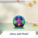 Тонколони Amazon Echo Dot Kids, Гласов асистент, Alexa, Дракон 3