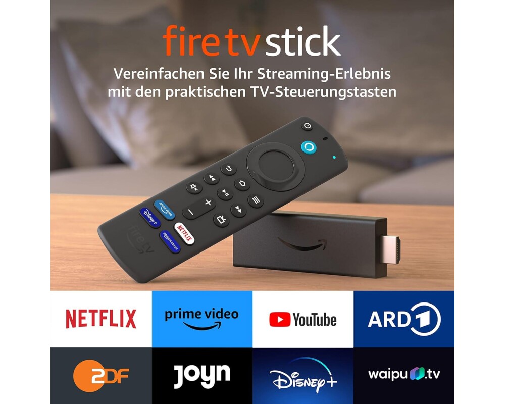 Мултимедиен плеър AMAZON Fire TV Stick Max, Wi-Fi 6, Alexa Voice Remote, Черен 2