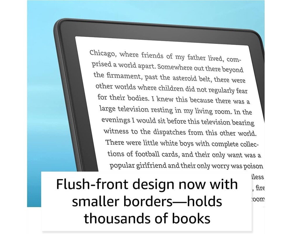 Електронна книга eBook Kindle Paperwhite 6.8", 16GB, 2021, 11 генерация, IPX8, Denim 4