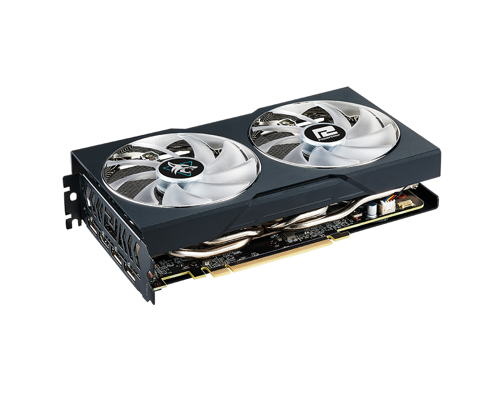Видеокарта POWERCOLOR RX 7600 XT Hellhound 16GB OC 2