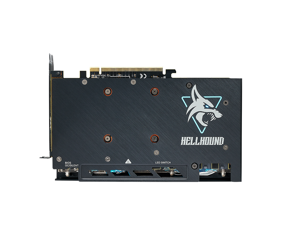 Видеокарта POWERCOLOR RX 7600 XT Hellhound 16GB OC 4