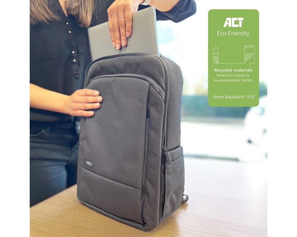 Раница ACT AC8560, до 15.6 inch, Сива 6