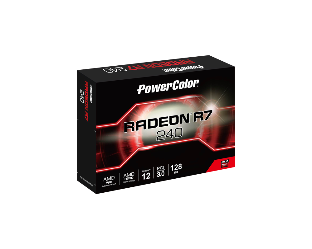 Видеокарта Видеокарта PowerColor AMD Radeon R7 240 4GB 128BIT GDDR5 5