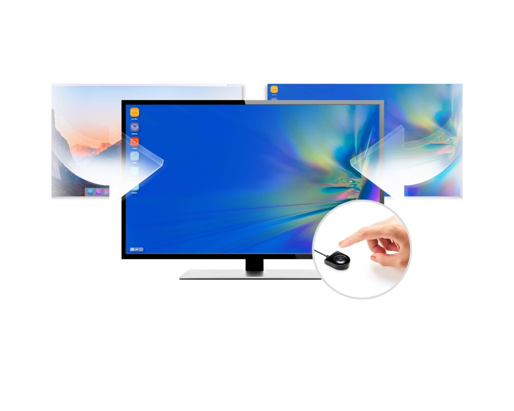 KVM switch KVM превключвател, ATEN US3310, 2-портов, 4K, HDMI, USB-C 7