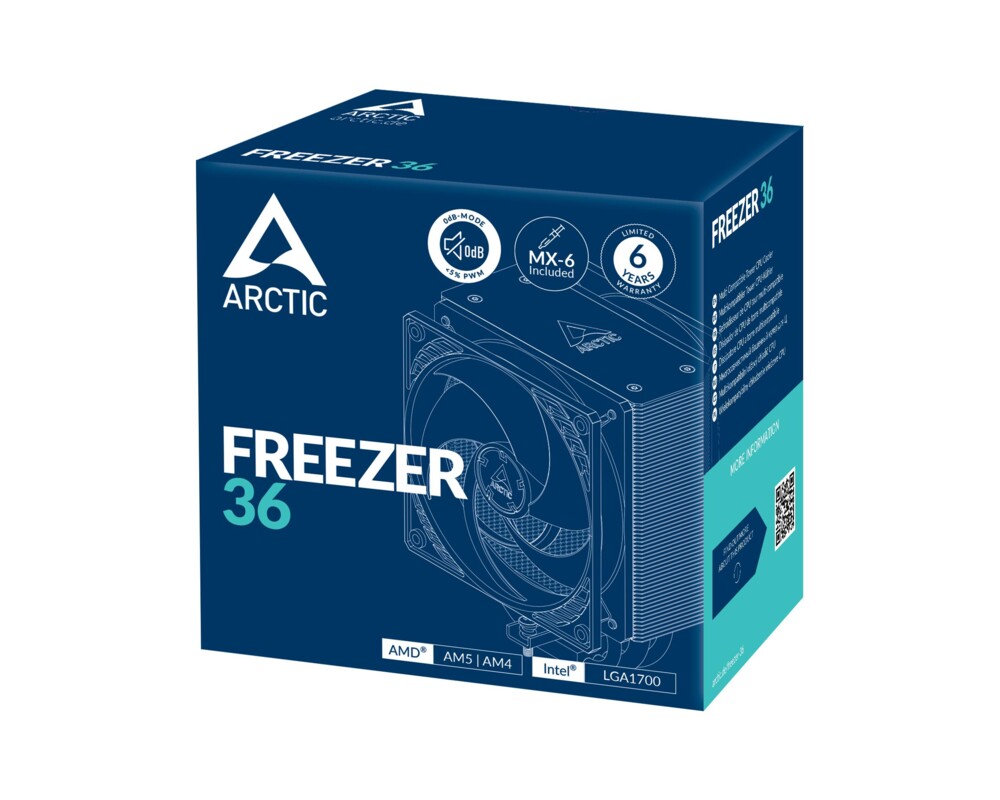 Охладител за процесор ARCTIC Freezer 36 - ACFRE00121A 6