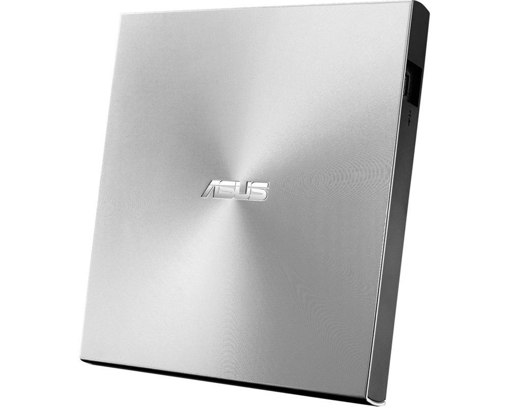 Оптично устройство ASUS ZenDrive U9M USB-C ext.Ultra SLIM DVD Writer incl.USB-C cabel Brennsoftware+Nero Backup App silver 7