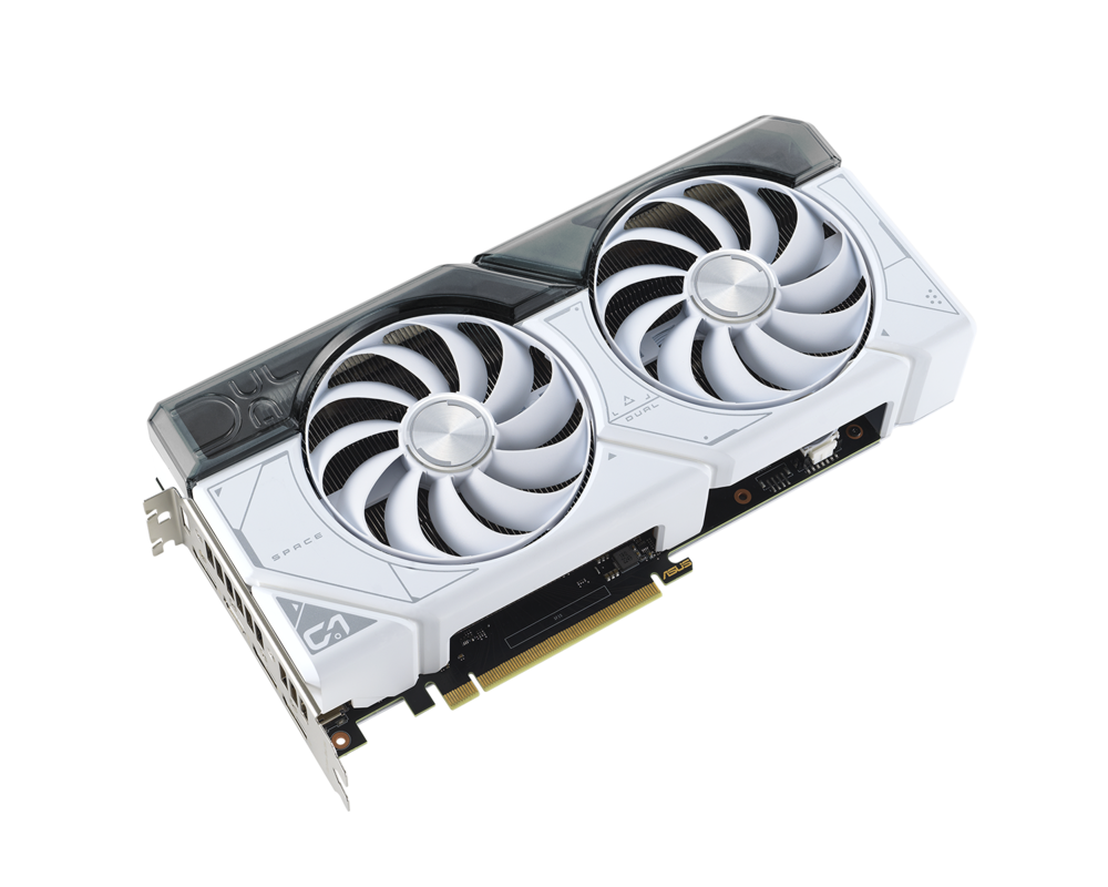 Видеокарта ASUS DUAL RTX4070 SUPER OC 12GB WHITE 5