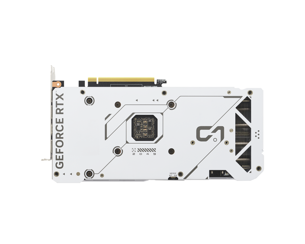 Видеокарта ASUS DUAL RTX4070 SUPER OC 12GB WHITE 9