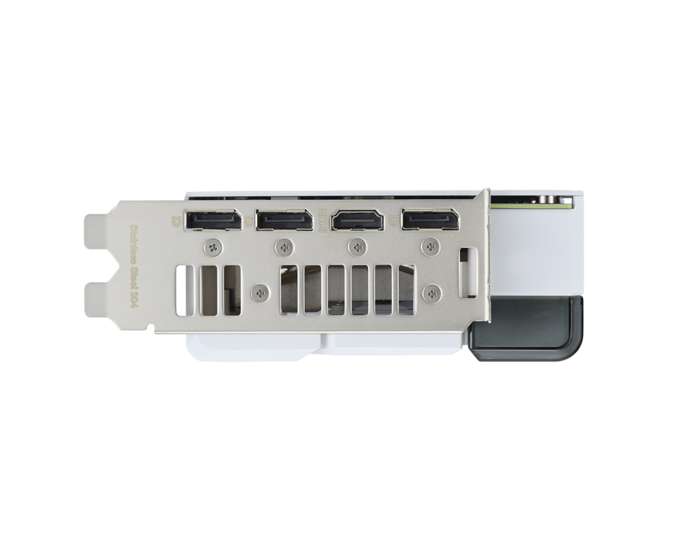 Видеокарта ASUS DUAL RTX4070 SUPER OC 12GB WHITE 10