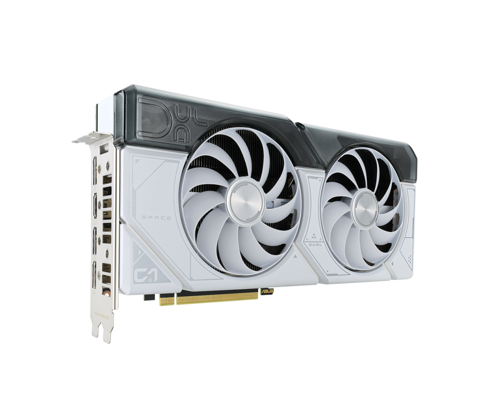Видеокарта ASUS DUAL RTX4070 SUPER OC 12GB WHITE 3