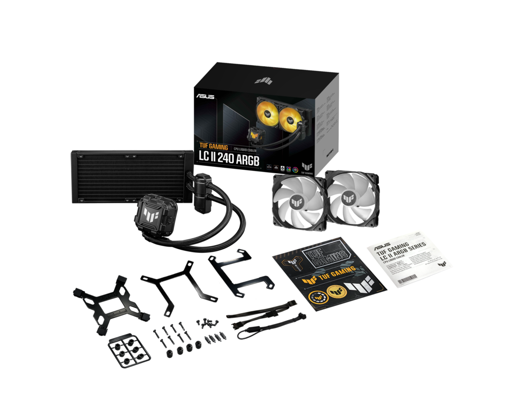 Охладител за процесор ASUS TUF GAMING LC II 240 ARGB AIO Cooler 11