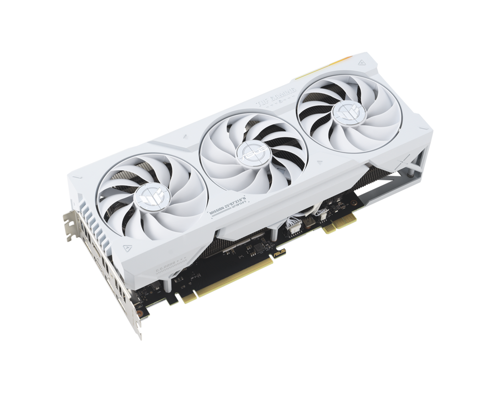 Видеокарта ASUS TUF GAMING RTX 4070 TI SUPER BTF White 5