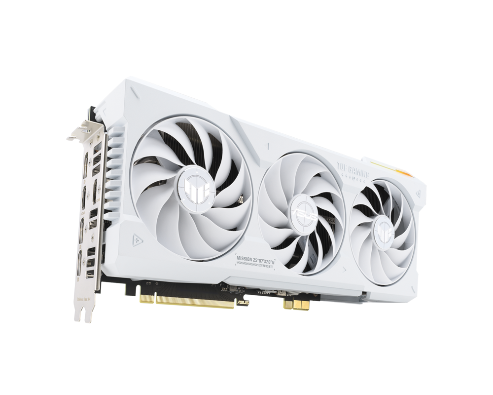 Видеокарта ASUS TUF GAMING RTX 4070 TI SUPER BTF White 4