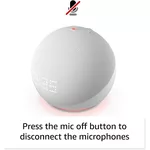 Тонколони Amazon Echo Dot 5 (5th Gen), Alexa, Часовник, Синя 5