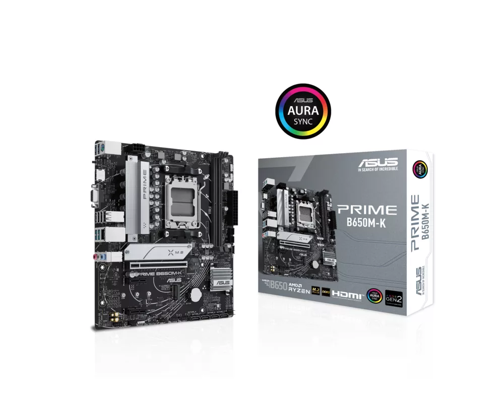 Дънна платка ASUS PRIME B650M-K DDR5 6