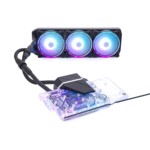 <span>Охладител за видео карта</span>  Alphacool Eiswolf 2 AIO - 360mm RTX 3080/3090 Gaming/Eagle with Backplate <span class='catalog-num-in-name'>AC-1020894</span> - 
