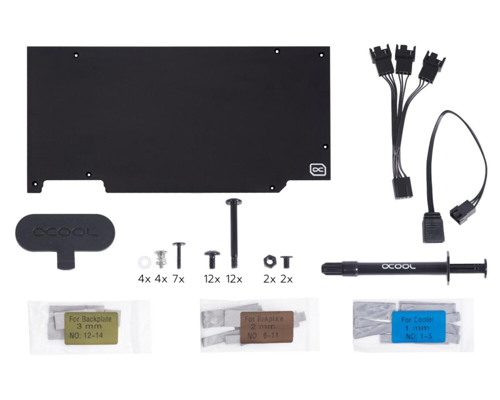 Охладител за видео карта  Alphacool Eiswolf 2 AIO - 360mm RTX 3080/3090 TUF with Backplate 8