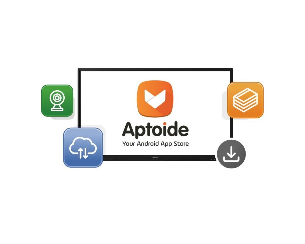 Интерактивен дисплей Интерактивен дисплей RICOH A8600, 86", 3840 x 2160, Мулти-тъч, Черен 8