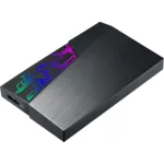 Твърд диск Хард Диск ASUS FX 1TB - 2.5", USB 3.1 Gen1, 256-bit AES, Automatic Backup, Aura Sync RGB 6