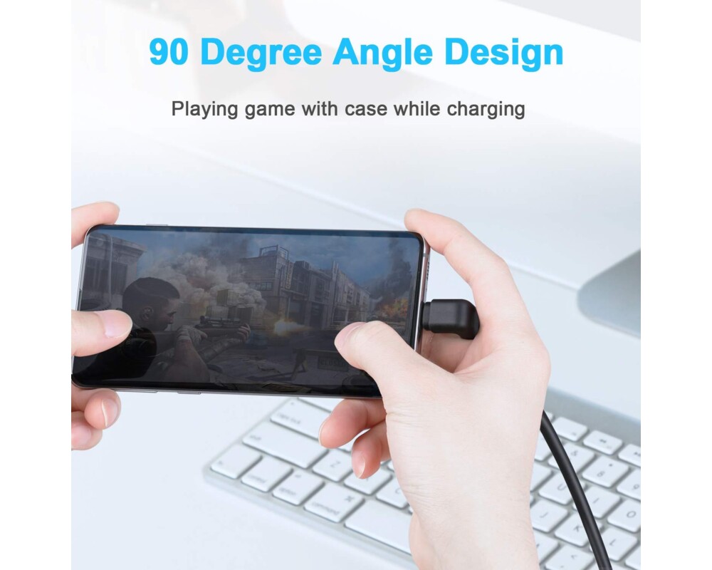 Очила за VR Кабел Fasgear USB-C - USB-A, USB 3.0, 5m за Oculus Quest 2