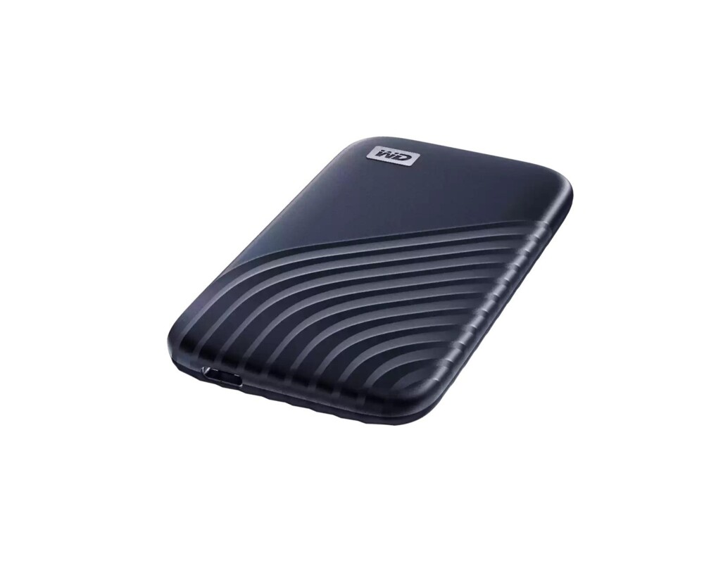 Твърд диск SSD диск Western Digital My Passport, 500GB, USB-C, Син 3